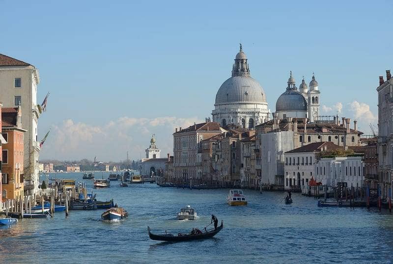 Grand Canal palazzi in Venice