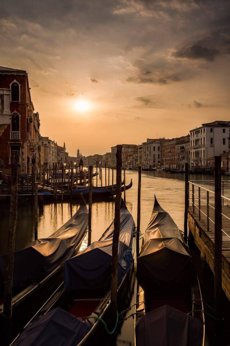 Walking Venice canals and bridges from a cruise day ashore